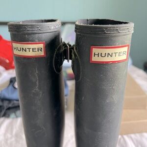 Hunter rain boots
